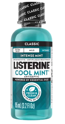 LISTERINE MOUTHWASH COOL MINT NET WT 250ML