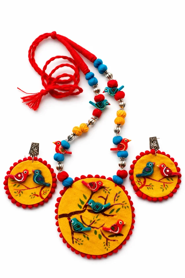 Rishmita Collection Bird Necklace - Adjustable