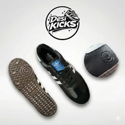 Adidas Samba Black - UK 7