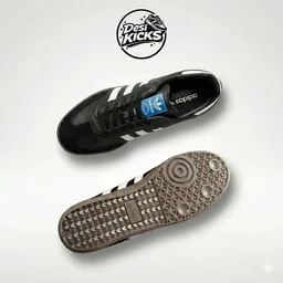 Adidas Samba Black - UK 8