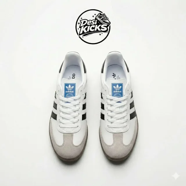 Adidas Samba White - UK 10