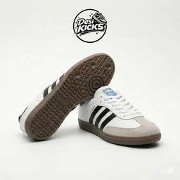 Adidas Samba White - UK 10
