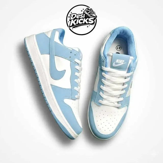 Blue Low Dunks - UK 8