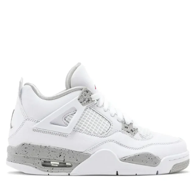 Retro 4 White Oreo - UK 8