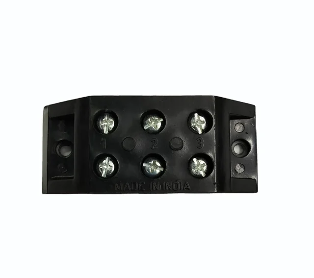 60 A. 2 WAY BLACK CONECTOR