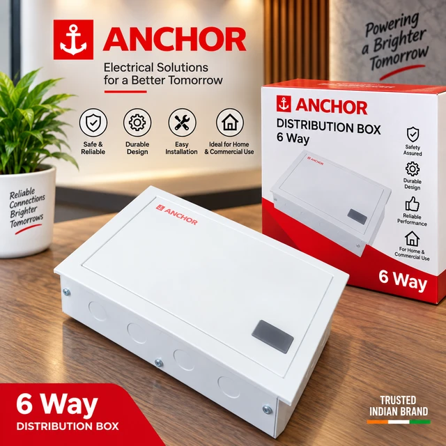 6 WAY SPN DUBEL DOOR DISTRIBUTION BOX