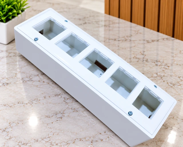 DB OPEN 10 MODULAR BOX - WHITE