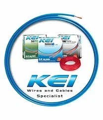 KEI HOMCAB-FR 1.00 SQ.MM COPPER WAIR 90 MTR - COILL, Black