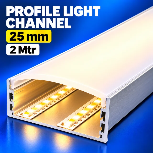 25 MM PROFAIL LIGHT CHANEL ( 2MTR )