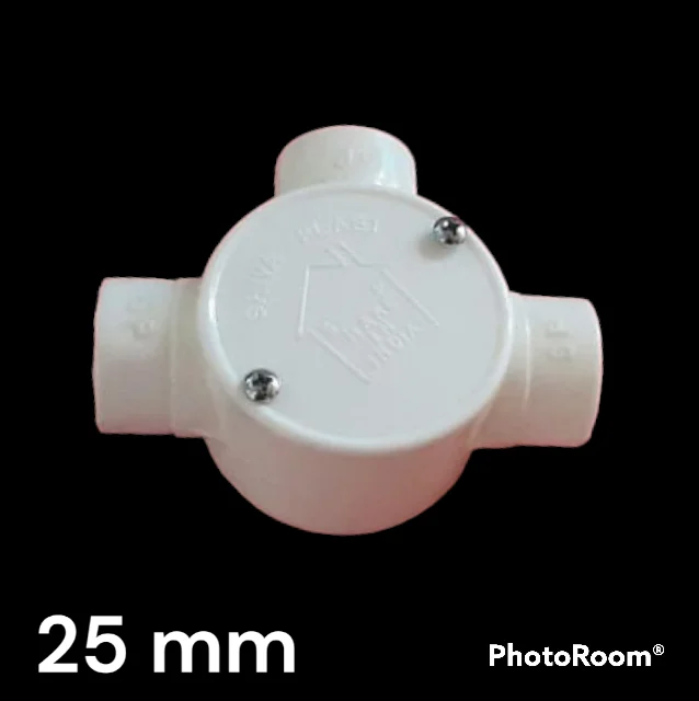 25 MM PVC R J BOX 3 WAY