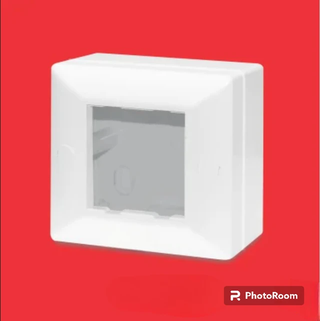 SURFACE 2 MODULAR GANG BOX - WHITE