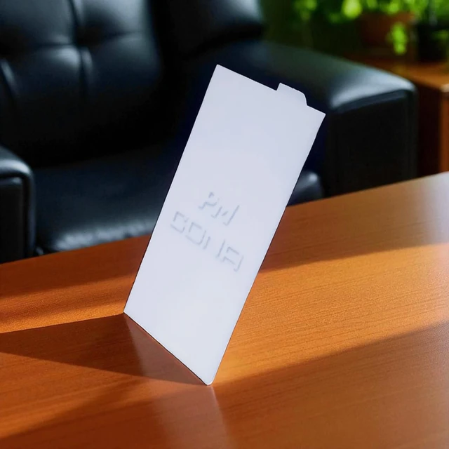 PM CONA STATUS BLANK SWITCH PLATE ( WHITE ) - WHITE