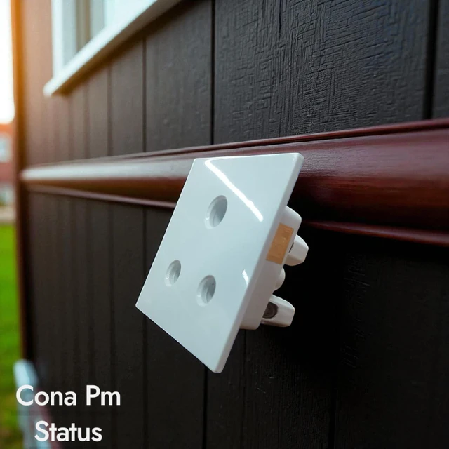 STATUS 6A. 3 PIN SOCKET, 2M ( WHITE )