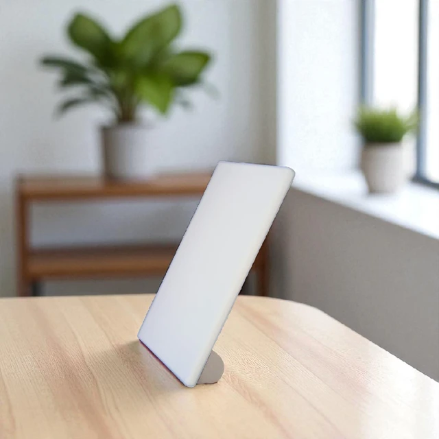 ZIVA BLANK PLATE , 1M ( WHITE )
