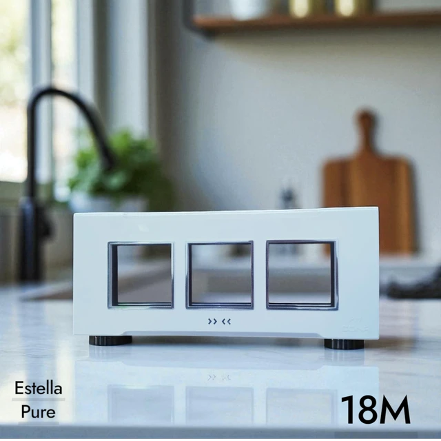 ESTELLA PURE 18 MODULAR PLATE ( WHITE )
