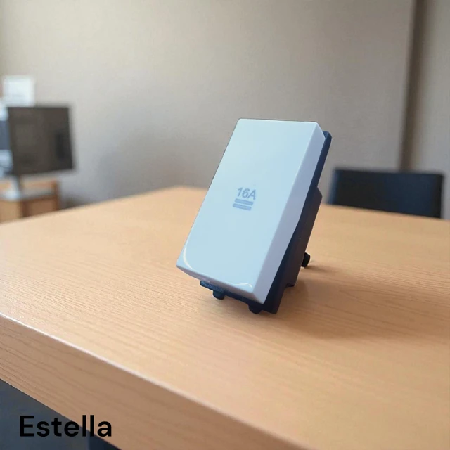 PM CONA ESTELLA 16A. 2 WAY SWITCH , 1M ( WHITE ) - WHITE