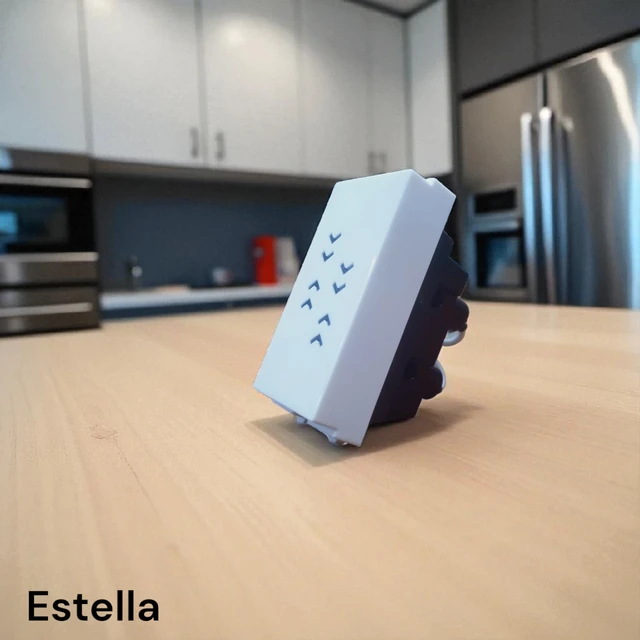 ESTELLA BLUE LED INDICATOR , 1M ( WHITE )