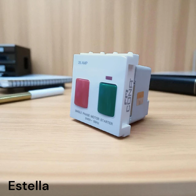 ESTELLA 25A. MOTOR STARTER , 2M ( WHITE )