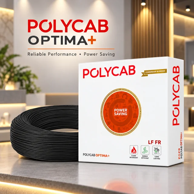 POLYCAB OPTIMA+ 4.00 SQ.MM COPPER WIRE 90 MTR