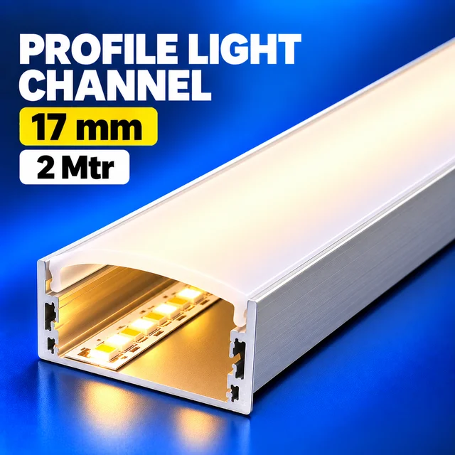 17 MM PROFAIL LIGHT CHANEL ( 2MTR )