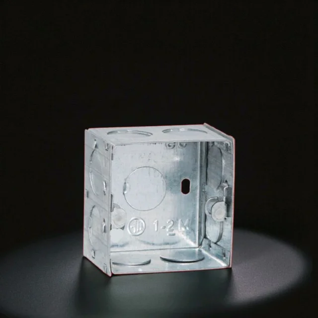 2 MODULAR GI METAL CONCEAL BOX