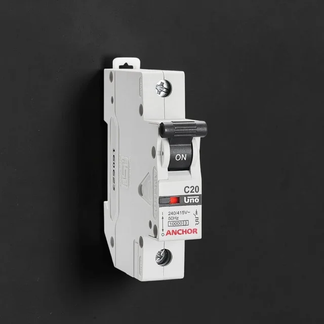 UNO C10A. SINGLE POLE MCB ,6kA
