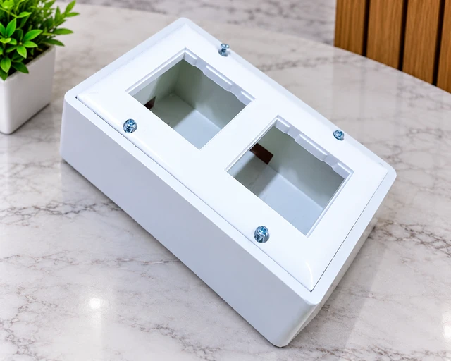 DB OPEN 4 MODULAR BOX - WHITE