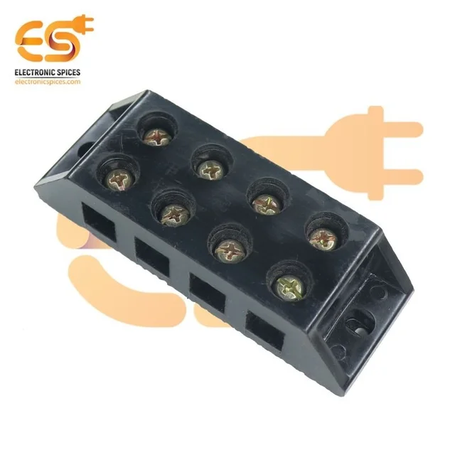 60 A. 4 WAY BLACK CONECTOR