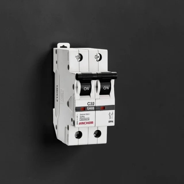 UNO C32A. DOUBLE POLE (DP) MCB ,10kA