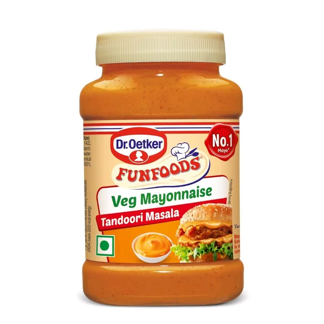 Dr. Oetker FunFoods Tandoori Masala Mayonnaise, 245g/250g