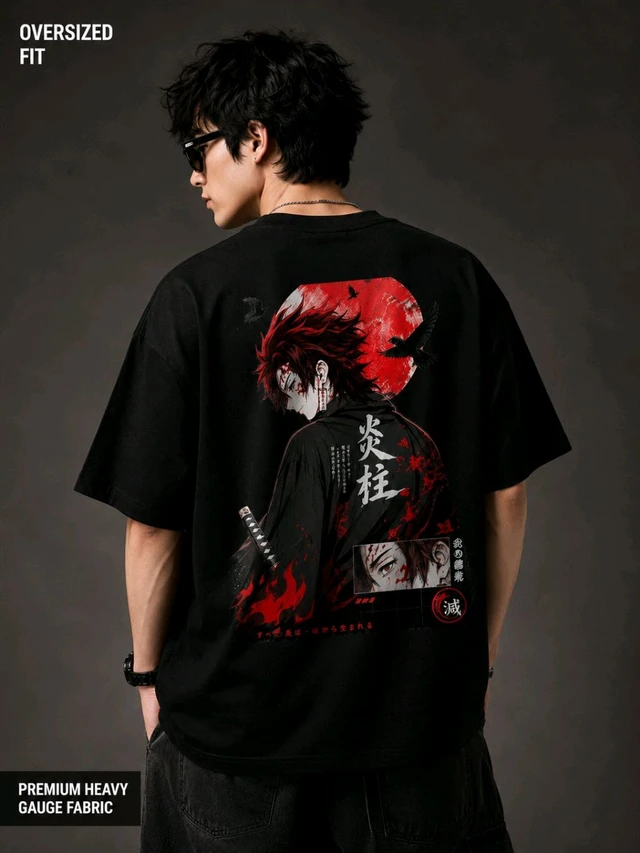 Flame Hashira T Shirt - M
