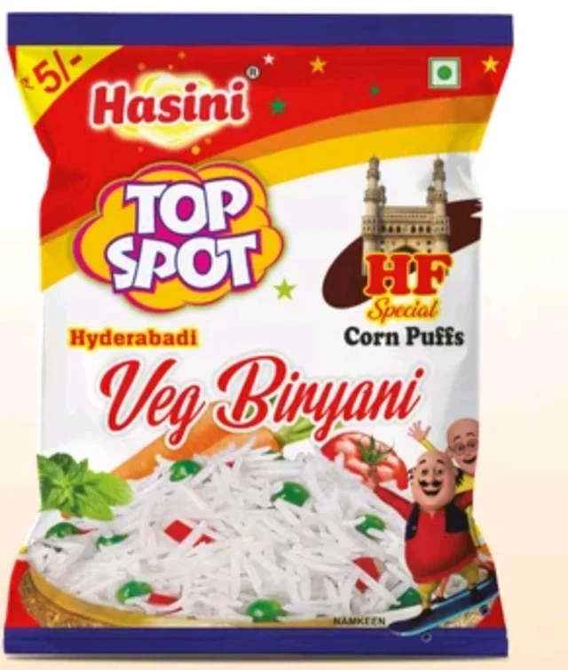 Hasini Food Veg Biryani 5/- 