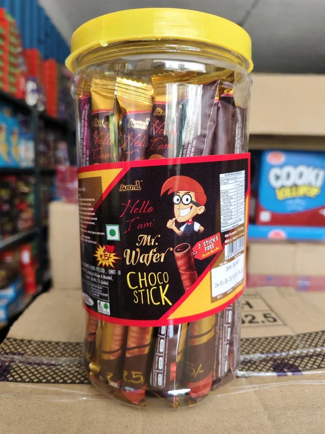 Mr Wafer Choco Stick 