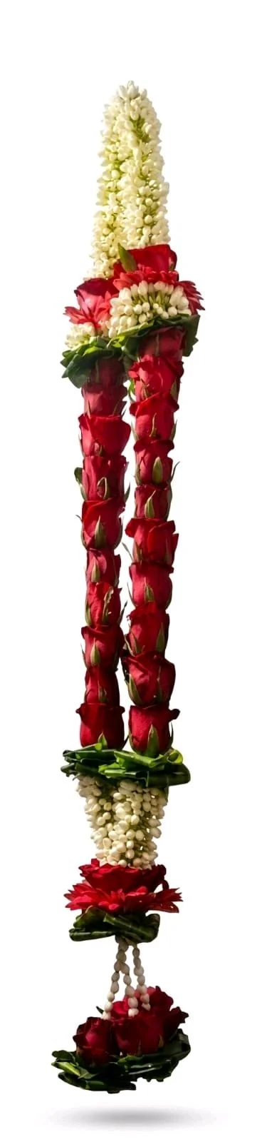 Classic Red Rose Garland