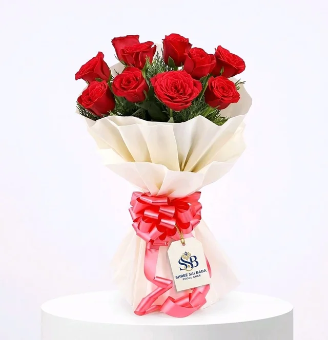 15 Roses Classic Red Rose Celebration Bouquet