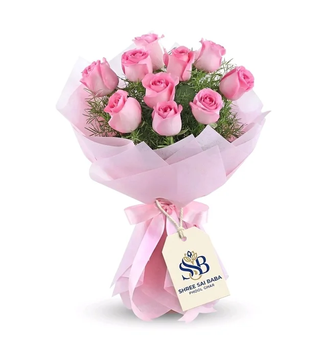 Pink Rose Elegance Bouquet