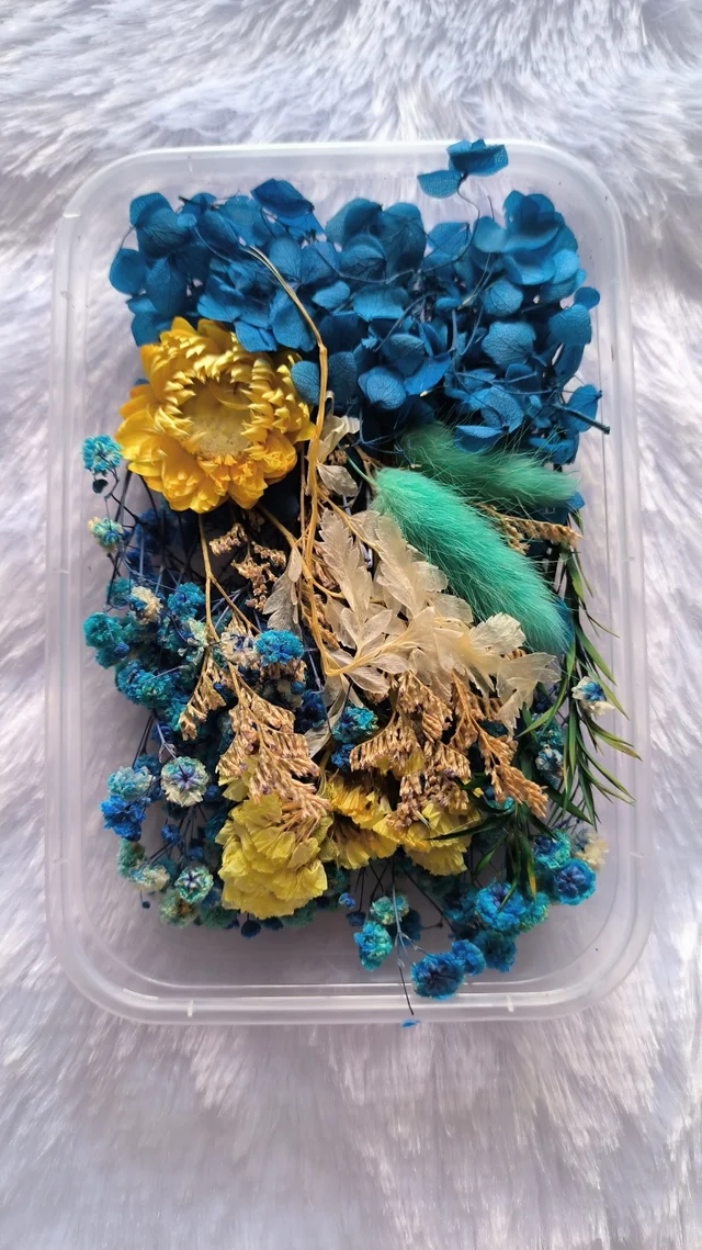 3D Dried Flowers