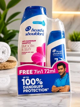 head & shoulders OS DC shampoo + 7in1 Free