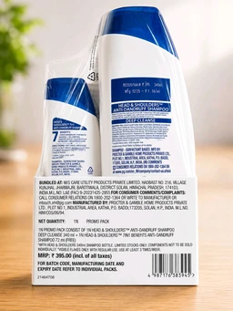 head & shoulders OS DC shampoo + 7in1 Free