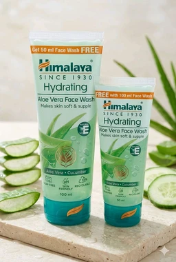 HYDRATING ALOE VERA FACEWASH 100ML + 50ML FREE