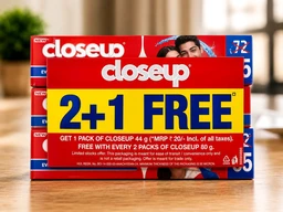 Closeup 2+1free 