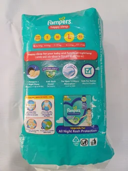 Pampers Happy Sleep Diaper Pants Large
