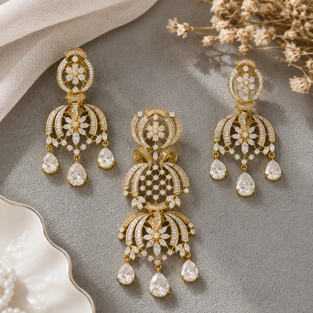 Imperial Bloom Pendant Set