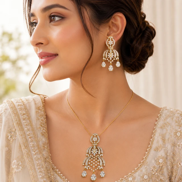 Imperial Bloom Pendant Set
