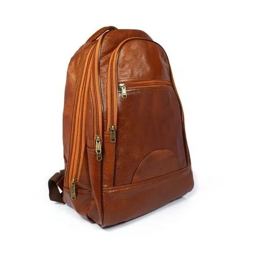 Premium Genunine Leather Multi Compartment Laptop Backpack Bags