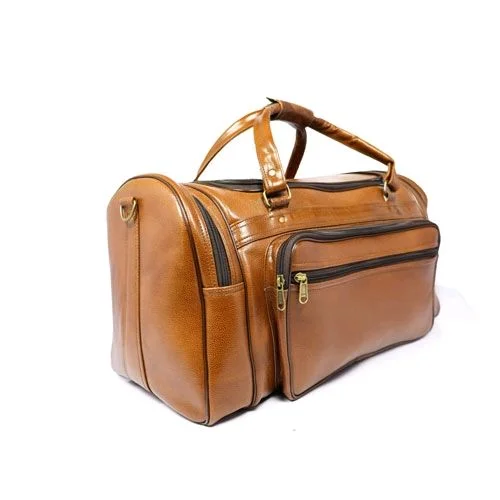 STEPSCART Classic Leather Travel Duffle Bag