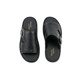 Gentle Walk Leather Sandals - 11, Black
