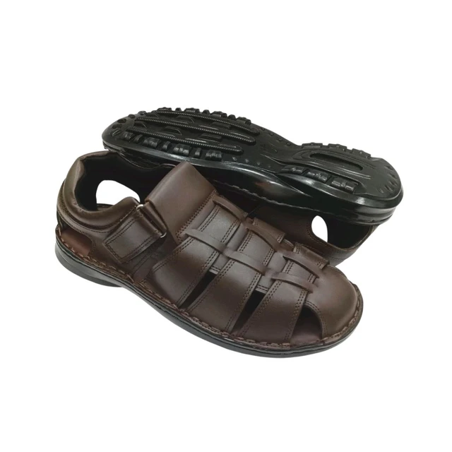 Premium Genuine Leather Fisherman Comfort Sandal for Men