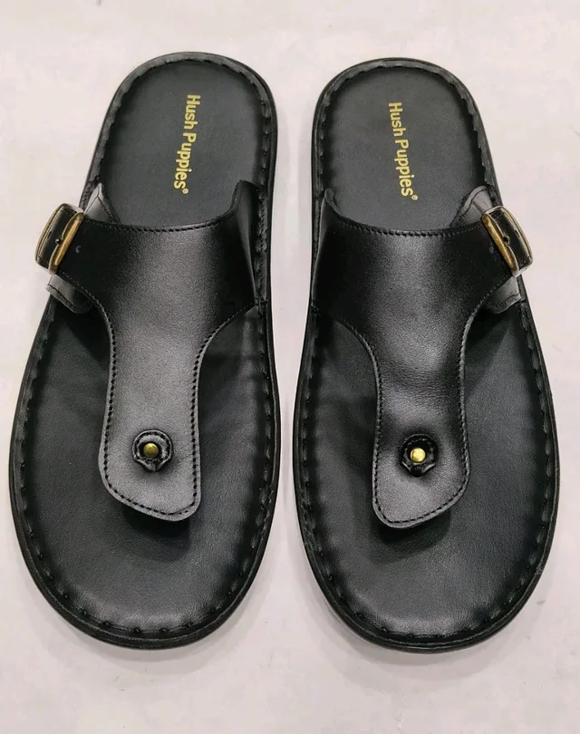 Urban Elite Black Dual-Strap Toe-Ring Sandals
- 11, Black