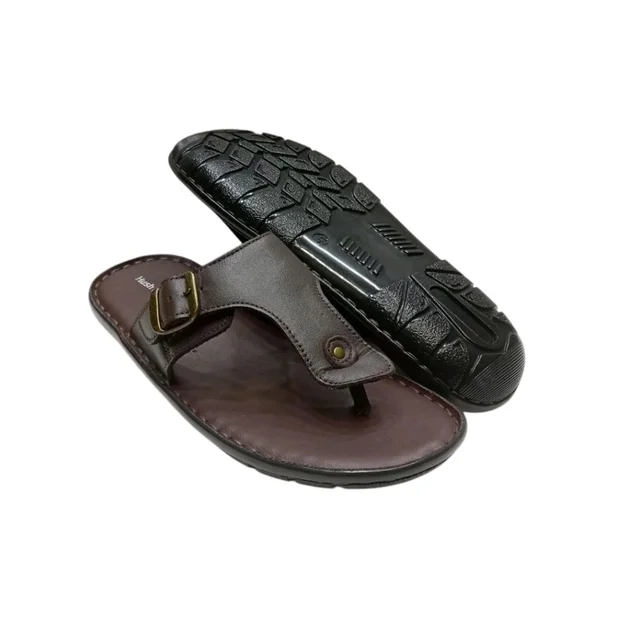 Signature Comfort Leather Toe-Ring Sandals
- 6, Nutmeg Wood Finish